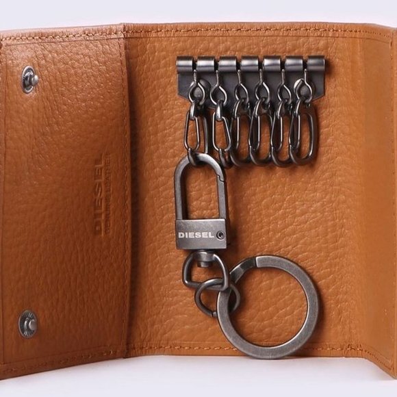 Diesel Key Case  Holder Cowhide Leather - Picture 2 of 2